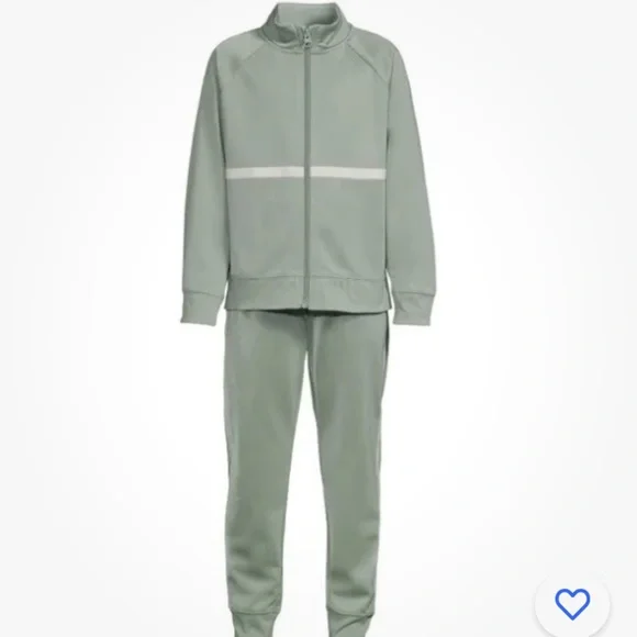 Athletic Works Matching Sets Athletic Works Girls 2pc Green